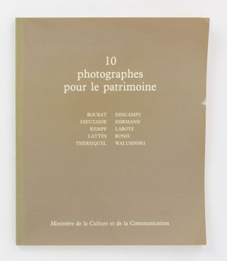 Item #138290 10 Photographes pour le Patrimoine. Boubat, Descamps, Dieuzaide, Ehrmann, Kempf,...