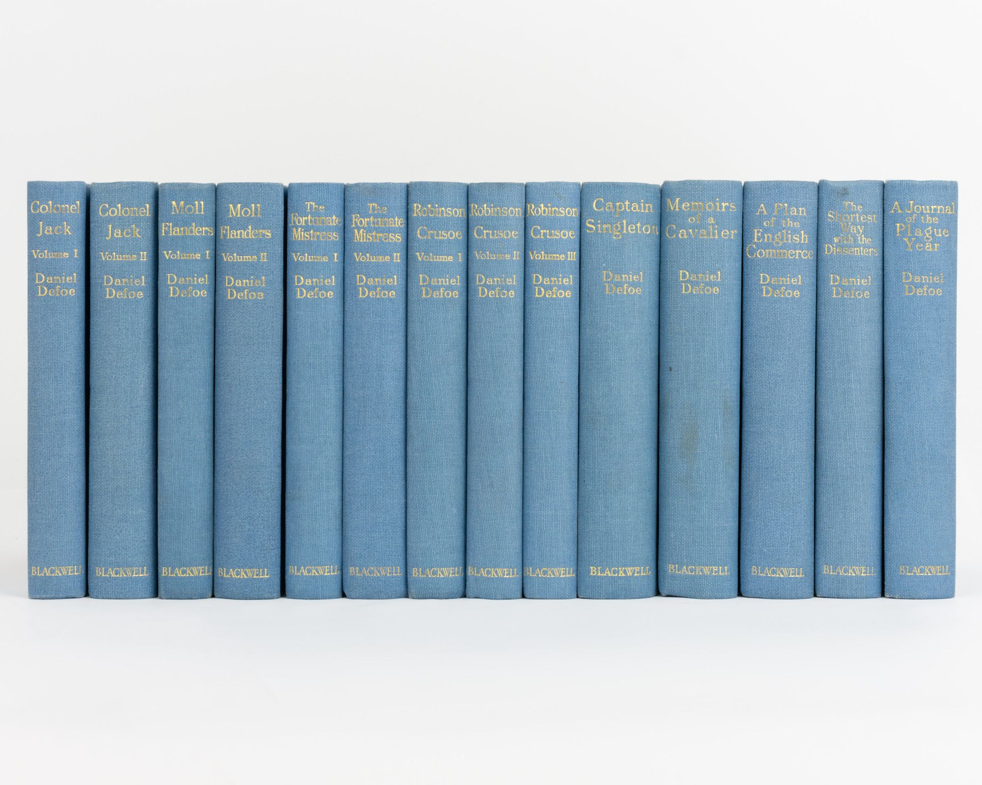 The complete set of the Shakespeare Head Edition of the Novels and