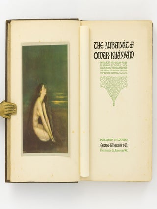 The Rubaiyat of Omar Khayyam. Translated into English verse by Edward Fitzgerald, with illustrations photographed from life studies by Adelaide Hanscom and Blanche Cumming