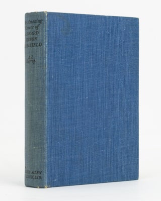 Item #138453 The Amazing Career of Edward Gibbon Wakefield. With Extracts from 'A Letter from...
