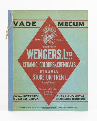 Item #138476 Wengers, Ltd., Etruria, Stoke-on-Trent, England. Ceramic Colours, Chemicals, Glazes,...