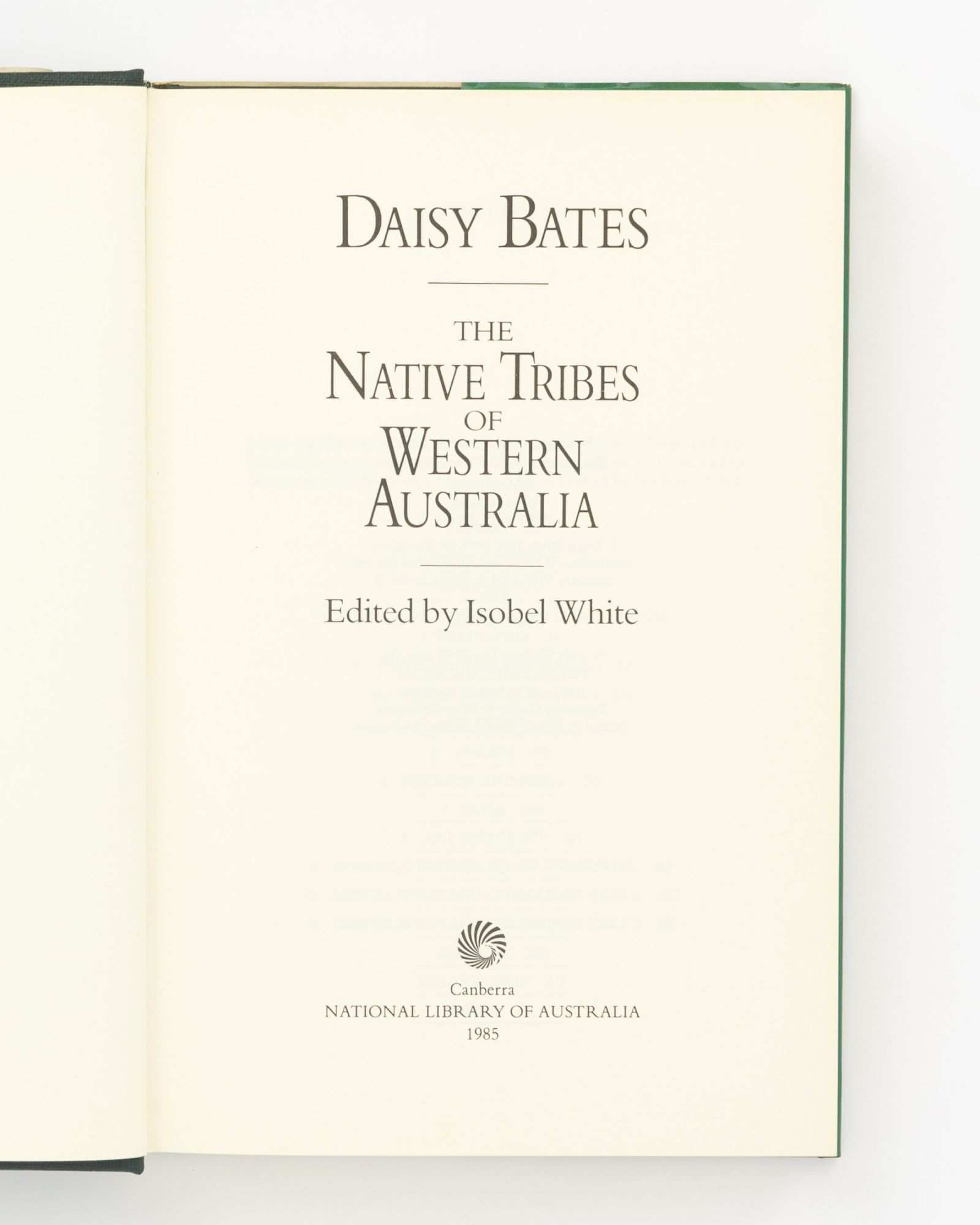Australia Native The Native Tribes of Western Australia. Edited by Isobel White | Daisy ...