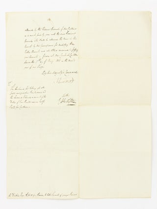 A warrant signed 'George R', authorising the payment of pensions to former servants of the King's younger brothers (dated 1 May 1821)