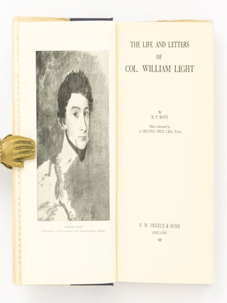 The Life and Letters of Col. William Light