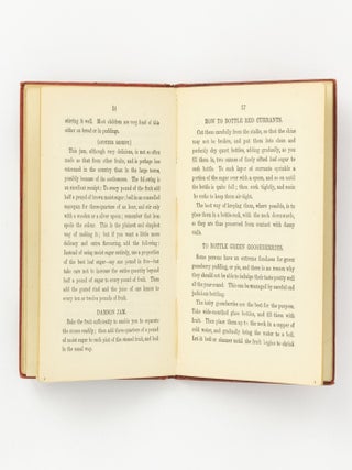 The Confectioner's Receipt Book and Pastrycook's and Housewife's Guide. Containing Receipts for Confectionery, Cakes, Custards, Creams, Jellies, Preserves, Puddings, Pies, Cordials, Liqueurs, Essences, Wines, Pickles, &c