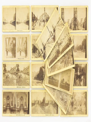 Item #138947 A collection of 17 'Australasian Stereo Views' published by the little-known South...