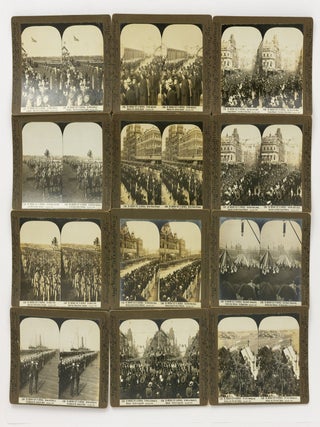 A collection of 42 stereographs showing the American Fleet in Australia, 1908, published by the photographer, George Rose, Melbourne