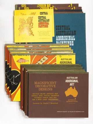 Item #138977 A collection of portfolios of Indigenous Australian art produced by Newcraft...