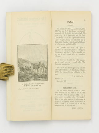 The Kangaroo Islanders. A Story of South Australia before Colonization, 1823