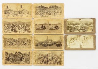 Item #139124 A collection of eight stereographs published by Underwood and Underwood, New York;...