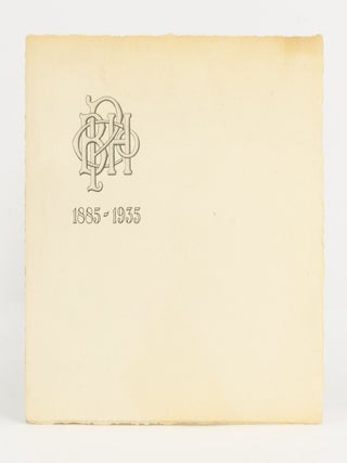 An invitation to attend the Jubilee celebrations of the Broken Hill Proprietary Co. Ltd. (now BHP Group Limited) at Newcastle in July 1935