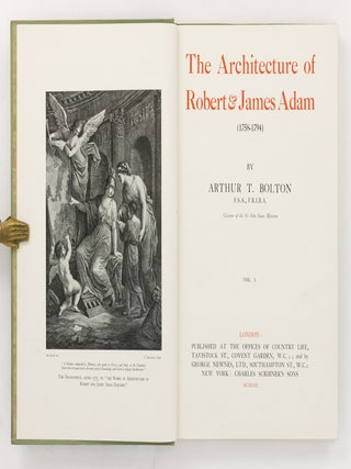 The Architecture of Robert and James Adam (1758-1794)