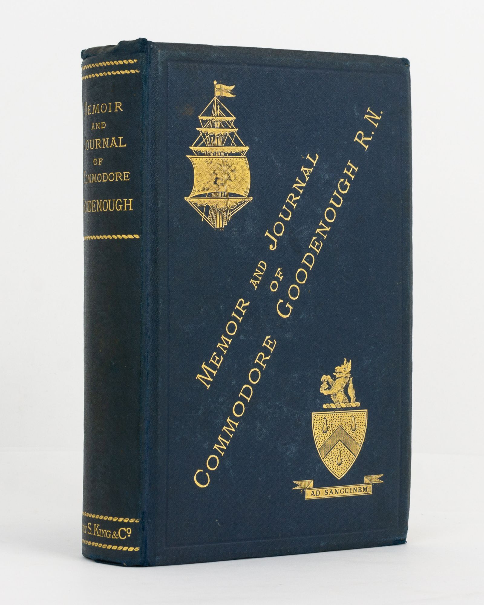 Journal of Commodore Goodenough RN CB CMG during his Last Command as ...