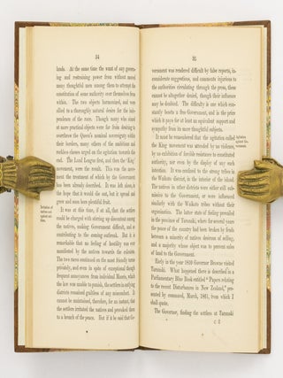 Letter to the Right Honorable the Lord Lyttelton, on the Relations of Great Britain with the Colonists and Aborigines of New Zealand