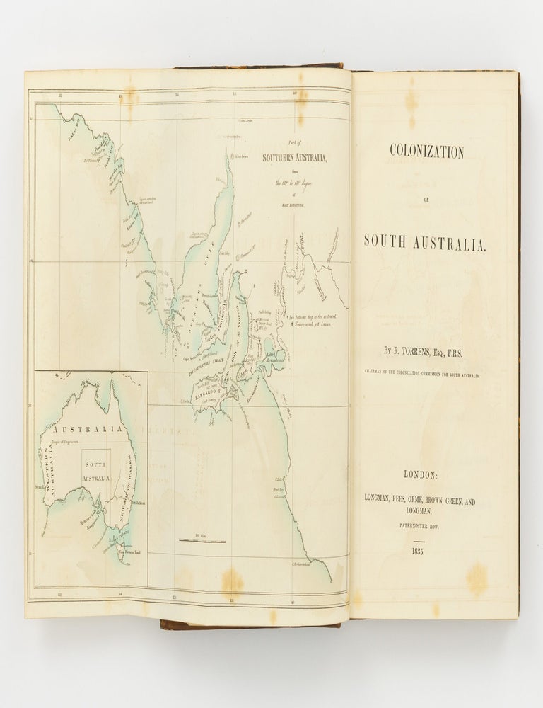 Item #139494 Colonization of South Australia. By R. Torrens, Chairman of the Colonization Commission for South Australia. Robert TORRENS.