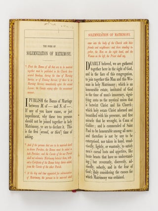 The Offices, according to the Use of the United Church of England and Ireland, for The Holy Communion; Publick Baptism; Private Baptism; Matrimony; Visitation of the Sick; Communion of the Sick; Burial of the Dead; Churching of Women