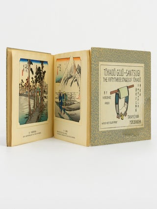 Item #139699 Tokaido Goju-Santsugi. The Fifty-Three Stages of Tokaido [cover title]. Ando HIROSHIGE