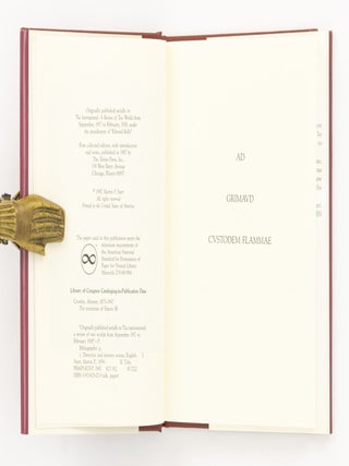 The Scrutinies of Simon Iff. Edited with an Introduction by Martin P. Starr