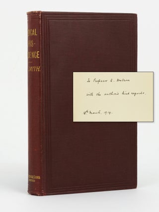 Item #139851 Medical Jurisprudence from the Judicial Standpoint. William Ramsay SMITH