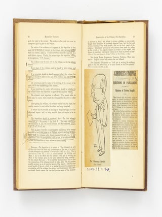 Item #139852 A Manual for Coroners. Being a Guide to Coronial Inquiries and Inquests in South...