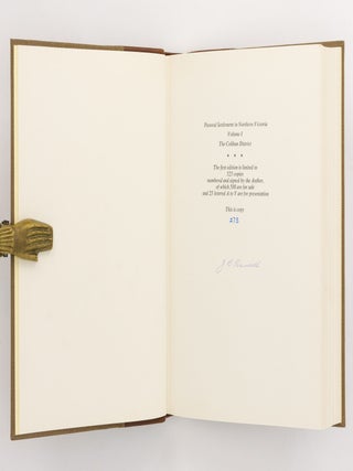 Pastoral Settlement in Northern Victoria. Volume 1: The Coliban District