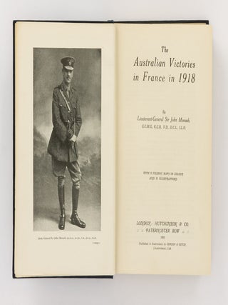 The Australian Victories in France in 1918