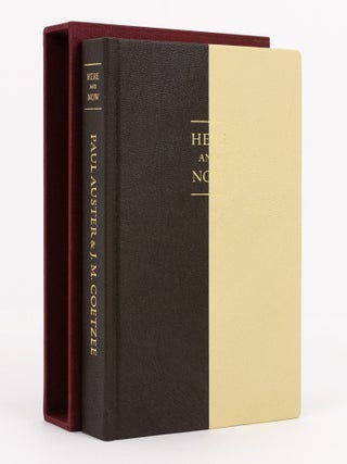 Item #139994 Here and Now. Letters, 2008-2011. J. M. COETZEE, Paul AUSTER