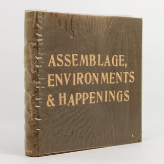 Item #140101 Assemblage, Environments and Happenings. With a Selection of Scenarios by 9 Japanese...