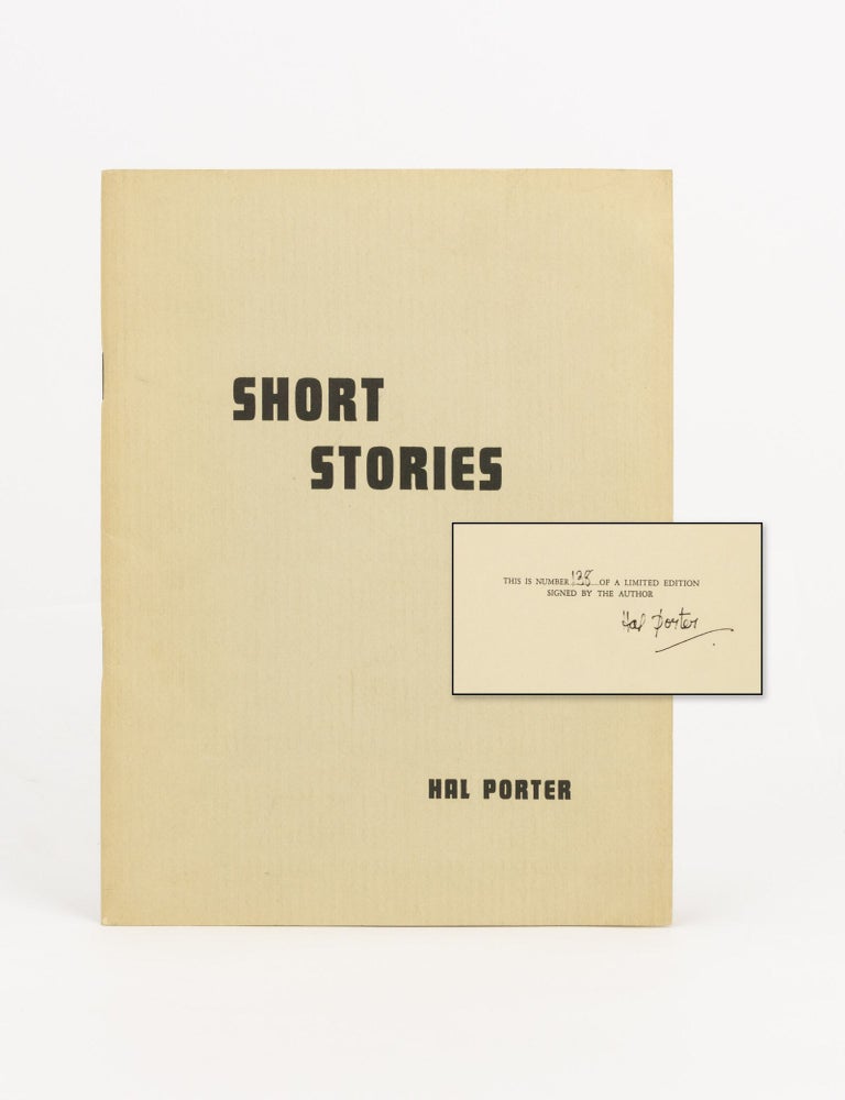 Item #140203 Short Stories. Hal PORTER.
