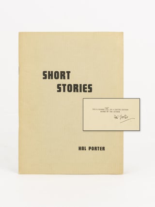 Item #140203 Short Stories. Hal PORTER
