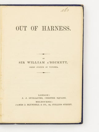Out of Harness