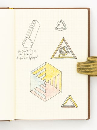 Die Buecher [facsimile editions of three small sketchbooks in a slipcase designed by the artist]