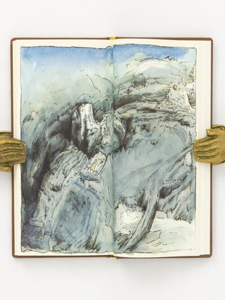 Die Buecher [facsimile editions of three small sketchbooks in a slipcase designed by the artist]