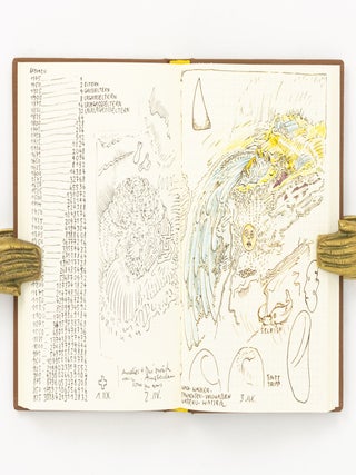 Die Buecher [facsimile editions of three small sketchbooks in a slipcase designed by the artist]
