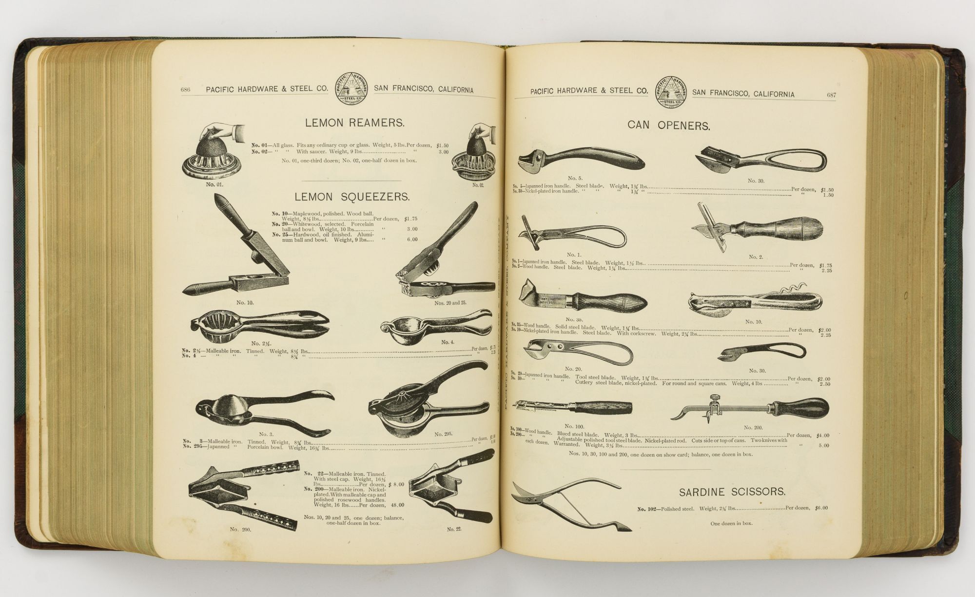 Headware Googs Hardware, Sporting Goods, Iron and Steel Catalogue Number 12 | Trade ...