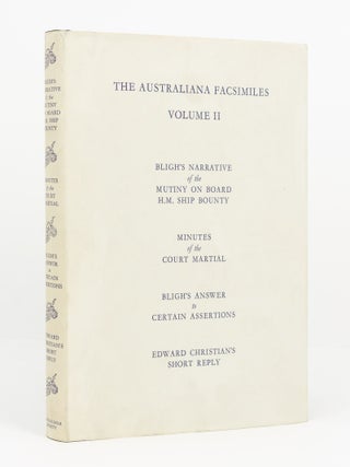 Item #140297 Bligh's Narrative of the Mutiny on board H.M. Ship 'Bounty' ......