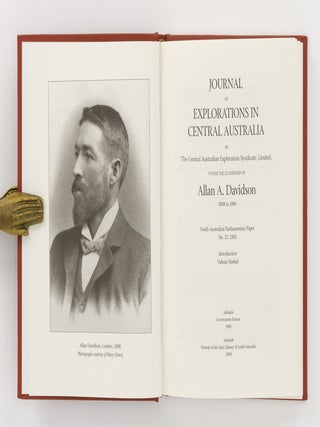 Journal of Explorations in Central Australia, by The Central Australian Exploration Syndicate ... 1898 to 1900