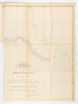 Item #140416 Mr. McKinlay's Explorations. Diary of Mr. J. McKinlay, Leader of the Burke Relief...