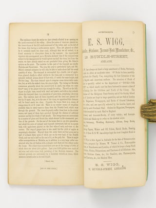 The Vineyards and Orchards of South Australia (First Series) .... being a Series of Articles written expressly for the 'South Australian Advertiser' and 'Weekly Chronicle' and now reprinted from those Journals