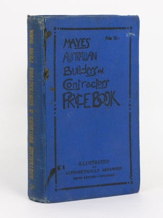 Item #140484 The Australian Builders and Contractors' Price Book. Ninth edition. Reconstructed,...