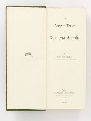 The Native Tribes of South-East Australia
