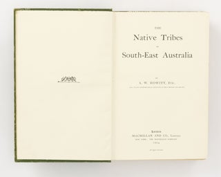 The Native Tribes of South-East Australia
