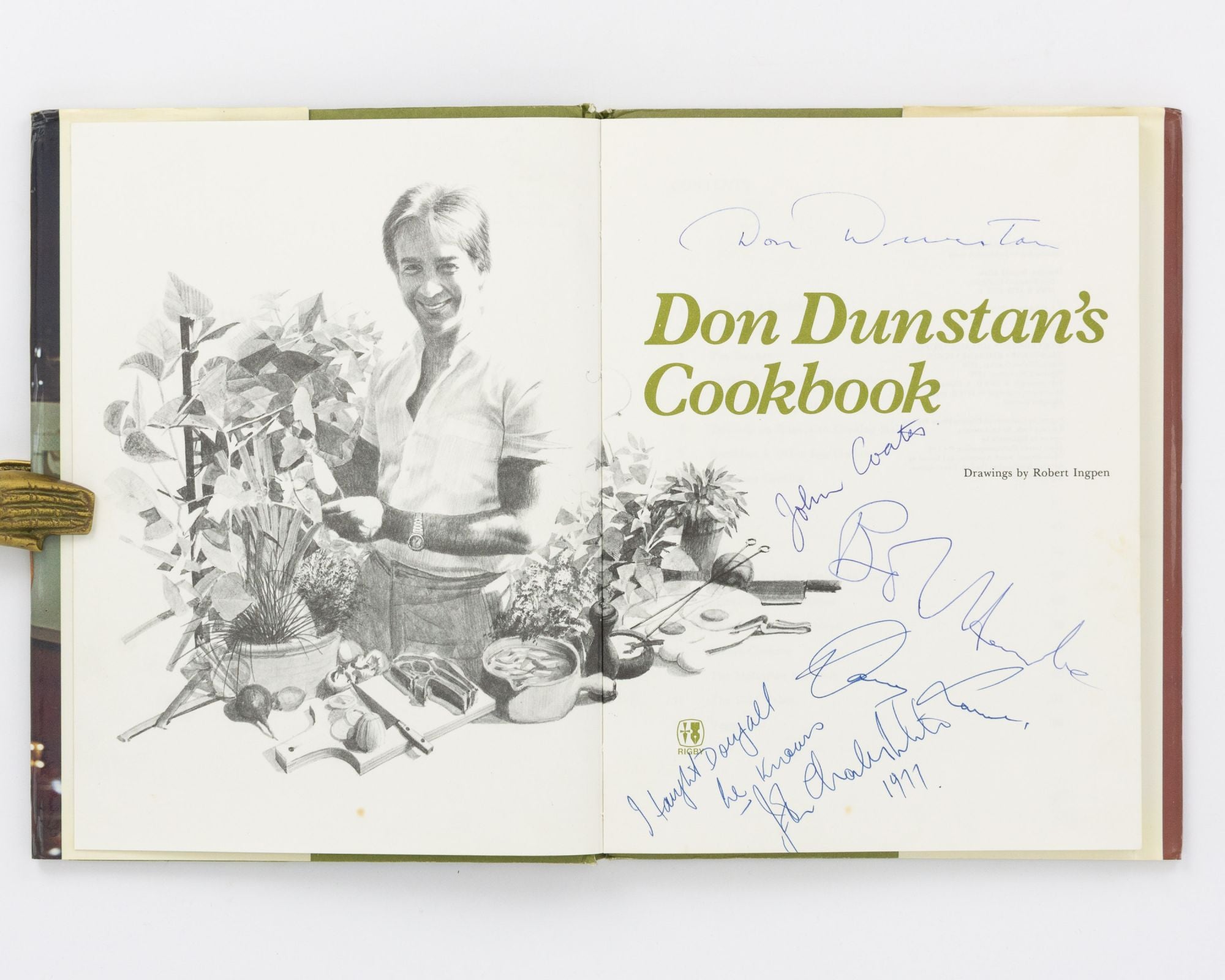 Don Dunstan's Cookbook | Don DUNSTAN | First Edition