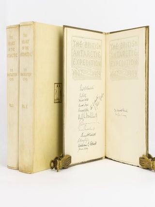 Item #140635 The Heart of the Antarctic. Being the Story of the British Antarctic Expedition,...