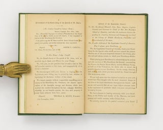 Jamaica. Addresses to His Excellency Edward John Eyre, Esquire, &c., &c., 1865, 1866