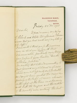 Jamaica. Addresses to His Excellency Edward John Eyre, Esquire, &c., &c., 1865, 1866
