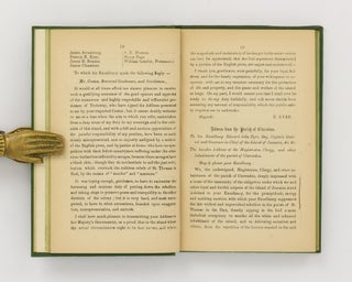 Jamaica. Addresses to His Excellency Edward John Eyre, Esquire, &c., &c., 1865, 1866