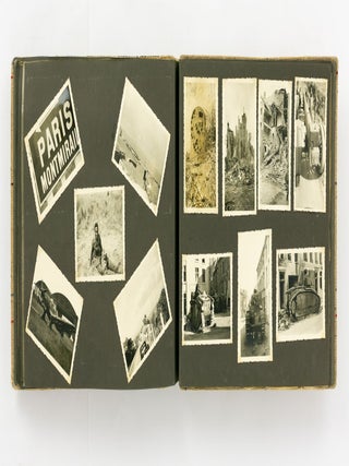 Item #140779 A graphic and comprehensive album of photographs compiled by a young German soldier...