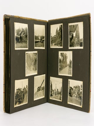 A graphic and comprehensive album of photographs compiled by a young German soldier in labour service and military training camps, and on active service in Czechoslovakia, Sudetenland, Poland and France in 1937, 1938 and 1939