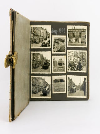 A graphic and comprehensive album of photographs compiled by a young German soldier in labour service and military training camps, and on active service in Czechoslovakia, Sudetenland, Poland and France in 1937, 1938 and 1939